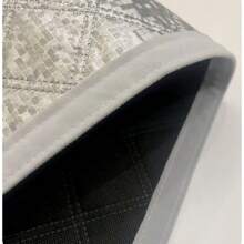 1 件白色窗帘，防风隔热窗帘冬季挡风卧室防寒隔热窗膜