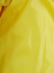 6 件套蓝黄短袖蝴蝶结女童斗篷裙、皇冠、魔杖、手套服装套装，儿童圣诞节和万圣节派对角色扮演服装 - 藍黃色 - 查看 9