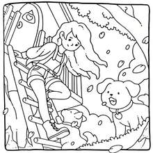 1 Book "Simple & Happy: Selfie Girl & Puppy Coloring Book", Suitable For Adults And Teens, Super Cute And Cozy Space Design To Help You Relax (Cozy Space Coloring Book), Great Gift For Friends, Couples And Family, Essential For Back To School, Relaxation. [Essential For Hand-Drawn] Warm Coloring Book Suitable For Beginners, Can Be Used For Sketching And Relaxation. - Multicolor - View 8