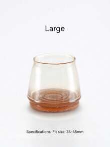 4/8/16/24 件圆形椅腿地板保护垫 - 消除地板噪音，防止刮擦，滑动顺畅 - 硅胶结构，柔软毡垫，轻柔接触地板，保护地板、桌椅腿