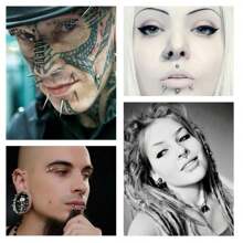 Body Piercing Kit For Women Men,5Pcs 12G 14G 16G 18G 20G Ear Piercing Needles 1pc Piercing Clamps Forceps 2Pcs Gloves 1pc Marker Pen For Piercing Tool