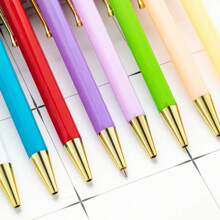 5/10/15/ 有趣的圆珠笔套装 - 1.0mm 笔尖，黑色墨水，生动的引语，粗俗的语言设计，送给同事的独特办公室礼物，个性化日常书写圆珠笔套装，带有幽默的引语，个性化圆珠笔套装（随机颜色），适用于学校用品，返校 - SHOW原子筆 - 查看 5