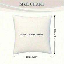 1pc 18x18 Inch Spring Chinoiserie Pillow Covers - Vintage Green Floral & Bird Design, Farmhouse Style Strawberry Accents, Polyester Fabric, Machine Washable, For Couch Or Sofa Decor, (No Insert), Decorative Pillows - phong cách1 - Xem 4