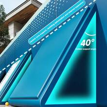 Non-Inflatable Swimming Pool, No Installation Required, Open-Style, Ready To Use, Large Outdoor Family Pool - Multicolor - View 7