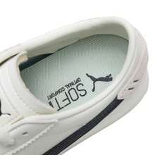 Puma 女鞋低筒休閒鞋 Bella UT LEA 板鞋低筒繫帶輕便舒適日常戶外旅遊鞋405256-01 - 暖白-黑色 - 查看 6