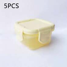 5个装迷你食品储存容器，婴儿和儿童餐盒 - 彩色 - 查看 6