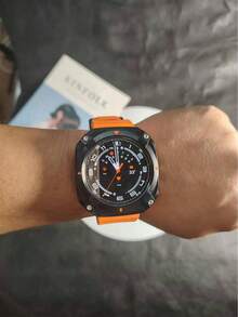 适用于三星 Galaxy Watch Ultra/Ultra 2 (2025) 47mm 的坚固保护壳 - 金属边框保护套，也适用于 Galaxy Watch 7 Ultra / 8 Ultra - 彩色 - 查看 12