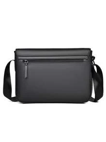 2025年新款菱形图案男士单肩包，时尚斜挎胸包，百搭男士手提包 - 彩色 - 查看 9