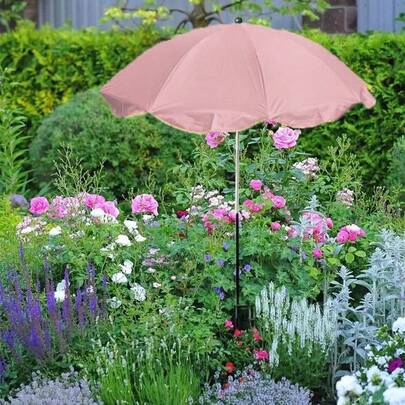 1 Takım Plaj Şemsiyesi Bitki Güneş Koruması Çift Amaçlı Şemsiye, Evrensel Klips ve Toprak Fişi, Bitkilerin Güneş Yanığını Önlemek İçin Şemsiye, Plaj Sandalyeleri ve Masalarını Sabitlemek İçin Klipsler, Açık Hava Aktiviteleri, Yürüyüş ve Kamp İçin Uygun Taşınabilir Küçük Şemsiye