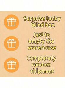 Limited Edition Mystery Blind Box Containing Random Surprises, Including Earrings, Necklaces, Bracelets, And Gold Jewelry Sets (1 Set Randomly Selected From Among These). The Daily Updated Mystery Box Will Be Presented In Either A Box Or Bag Format.