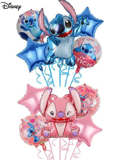 Conjunto de suprimentos para festa com balões, ponto de balão, filme de alumínio, balão, princesa, anjo, decoração de aniversário, presente