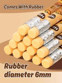 3 peças/6 peças/12 peças/24 peças Caixa de Lápis HB (1 Caixa com 12 Peças), Caderno Fofo de Capivara, Conjunto Combinado, Lápis Sem Chumbo Seguros para Crianças, Papelaria Específica para Escola Primária, Adequado para Escolas de Meninos e Meninas, Estudantes, Papelaria, Suprimentos Escolares. Presentes de Aniversário, Natal, Halloween.