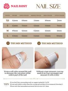 nailrosy 10 miếng dán móng tay thủ công, hình dáng mắt mèo hạnh nhân ngắn, miếng dán móng tay cưới, miếng dán móng tay acrylic, bộ dụng cụ làm móng gel, móng giả, dùng cho tiệc cưới, sinh nhật, phụ kiện làm móng acrylic phong cách Gothic, nghệ thuật vẽ móng 3D dễ thương và thanh lịch, hoa gel chạm khắc - Hồng - Xem 3