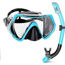 Diving Mask - Blue - View 3