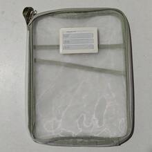 A4 Zip File Bags -3 Layers Of Gauze, Transparent Nylon File Storage Box With Colored Handles, Perfect For Student Exams, Books, Office Supplies, And Document Organization. Nylon File Organizer, Paper Storage Organizer,For School Supplies,Back To School