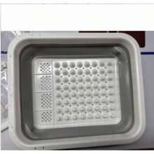 1 件可折叠碗、盘子和餐具沥水架，适用于厨房、房车、露营车和旅行拖车，便携式节省空间的碗架 - 彩色 - 查看 10