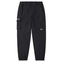 CAMEL CROWN Women's Autumn And Winter Outdoor Assault Soft Shell Pants Windproof And Water-Proof Drawstring Pants Plus Fleece Overalls - Phantom Black - View 1