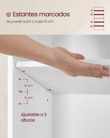 Storage Rack - Blanc - Voir 4