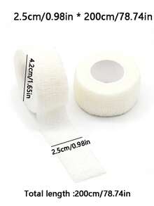 1pc Finger Bandage, Furniture Mute Bandage, Self-Adhesive Bandage Wrap, Self-Adhesive Breathable Athletic Tape, Non-Woven Elastic Bandage, Anti-Abrasive, Anti-Calloused Mute Bandage Finger Sleeve, Non-Woven Self-Adhesive Bandage Wrap, Thumbs, Fingers, Wrists, Ankles, Veterinarian's Wrap Bandage Tape, Back To School Essentials, Home Essentials.