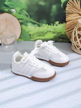 Zapatos casuales de malla para niños de 4 estaciones, nuevos zapatos deportivos de verano, zapatos transpirables antideslizantes para niños y niñas, zapatos antideslizantes para estudiantes de exterior