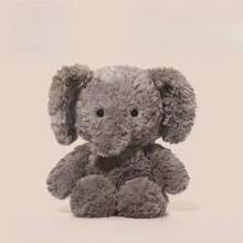 Peluches de oso marrón, elefante gris y zorro rojo - Juguetes de peluche con peso para correr rápido, peluches acogedores de oso de peluche de animales de peluche para regalos de niños, decoración de habitaciones y regalos del Día de la Madre y San Valentín