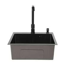 YUNRUX Kitchen Sinks - Black - View 9