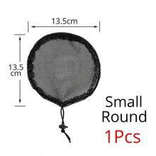 Nunify Mesh Cap To Make Ponytail Black Hair Bun Ponytail Net Wig Caps For Making Ponytail With Adjustable Back Guleless Hairnet - Small-round -1pcs - View 9