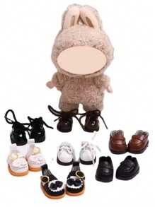 Shoes Specially Designed For Labubu, Including Mini Leather Boots And Various Shoes. They Are Suitable For 1/2 Generation Dolls, Compatible With BJD/DIY Outfits, An Ideal Choice For Doll Collectors, And Lovely Shoe Collectibles. - Multicolor - View 2