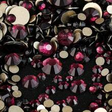 Mix Size SS4-SS20 1440pcs Multiple Colors Non HotFix Glass Rhinestones Gold FlatBack Nail Art Loose 3D Decorations Decals DIY Quanlity Glitter Stones Accessories - Multicolor - View 33