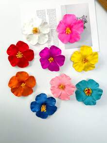 Bộ 10 kẹp tóc hoa Hawaii, kẹp tóc hoa dâm bụt và hoa sen dành cho nữ, kẹp tóc hoa giả thời trang, phụ kiện tóc dự tiệc bãi biển mùa hè, bộ kẹp tóc vải phong cách Bohemian, kẹp tóc thanh lịch dành cho nữ, phụ kiện tóc mùa hè cho nữ, quà tặng tuyệt vời cho các cô gái, gói quà tặng ngày Valentine, kẹp tóc càng cua, kẹp tóc, phụ kiện đội đầu, trâm cài tóc - Nhiều màu - Xem 4