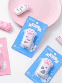 1 PC Cute Cat's Claw Correction Tape Mini Large Capacity Correction Tape Student Homework Correction Tape
