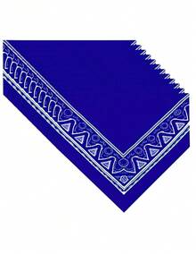 Don Calcetin 12 Paliacates Pañuelo Pashmina Bufanda Algodón Alta Calidad - Azul - Ver 2