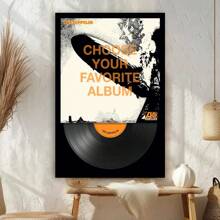 Canvas Custom Album Cover Poster, Music Album Cover, Favorite Music Gifts, Gift For Music Lovers, Personalized Album Cover, Music Album Poster