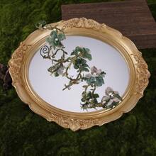 Elf Floral Arm Wrap - 1 PC Renaissance Green Flower Bracelet Poison Ivy Costume Forest Mother Nature Elven Arm Cuff Renfaire Cosplay Photoshoot Fantasy Dress Up Prom Accessories For Women,10131514