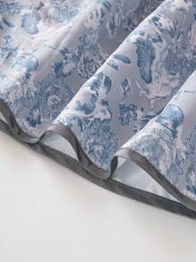 ii 女士巴伐利亚啤酒节德国连衣裙万圣节狂欢节服装，适合传统巴伐利亚啤酒花园 - 藍色 - 查看 5