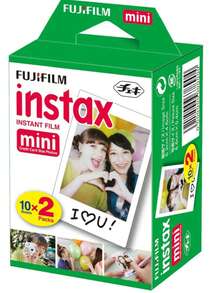 Fujifilm Mini Instant Film For Fujifilm Mini 8, 9 11 Cameras Bundled With Custom Frame Stickers And Quality Photo Microfiber Cloth (40 Films) - 40 Sheets - 查看 2