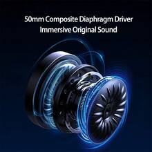 Lenovo E03遊戲頭戴式耳機 大驅動單元 可旋轉麥克風精準拾音 人體工學頭梁設計，即插即用USB接口，電競網課全能 單USB - 單USB - 查看 3