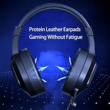 Lenovo E03 Gaming Headset Multi-Platform Compatible Design Dynamic Low-Frequency Enhancement Technology Breathable Earmuffs That Will Not Get Hot For A Long Time Plug And Play, No Driver Required Suitable For Both Office And Entertainment USB+Dual 3.5mm - USB+Dual 3.5mm - View 5