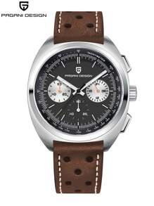 PAGANI DESIGN 2025 Casual Sports Japan VK63 Quartz Men Watch Sapphire Glass Stainless Steel Chrongraph Waterproof Watch For Men PD-1782 - one-size - View 12