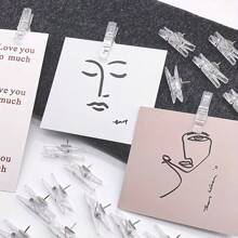 30个/20个/10个图钉塑料图钉夹软木板图钉办公和学校用品活页夹毛毡板装饰固定大头钉夹，适用于办公室和学校使用，不会损坏照片夹。返校用品，毕业派对装饰固定配件夹图片钉，照片墙留言图钉