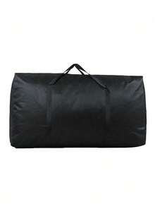 Túi du lịch, Túi đựng đồ, Túi tote, Túi vải không dệt, Túi đựng đồ chống ẩm, Túi đựng quần áo chăn, Túi đựng đồ cực lớn chắc chắn để di chuyển, du lịch và ký túc xá - Túi có khóa kéo và quai xách gia cố - 60x40x25cm/23,62x15,74x9,84 inch Phụ kiện phòng ngủ Đồ dùng thiết yếu khi đi du lịch Hành lý du lịch ngày lễ Vali Túi du lịch cho nữ - màu đen - Xem 4