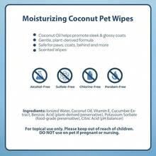 Best Pet Supplies Pet Wipes For Dogs - Dog Wipes Cleaning Deodorizing, For Coats, Ears, Paws - Hydrating, Aloe Vera - 保濕椰子 - 查看 5