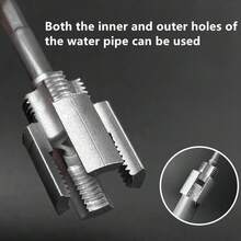 2pcs Metal PPR Pipe Threaded Repair Tool - Integrated Internal & External Hole Opener, Electric Drill Type, 1/2 Inch - DN15, 3/4 Inch - DN20 Size, Essential For Pipe Repair | Threaded Pipe Repair | Metal Structure, Pipe Repair Tool - Multicolor - View 9