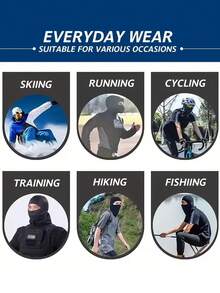 3 Piecessummer Sun Protection Set, Ice Silk Breathable Neck Protection Sun Mask, Scarf Hat And Veil Three In One Riding Headwear, Breathable Sun Protection Ice Sleeves, Suitable For Cycling, Skiing And Fishing - Multicolor - View 6