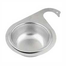 1 buc. Coș de filtrare pentru chiuvetă din oțel inoxidabil - Design detașabil cu gât de lebădă și raft de scurgere suspendat, fără contact cu alimentele, curățare și depozitare eficiente pentru chiuveta de bucătărie, durabil și elegant modern