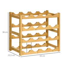 Tabletop Wine Racks - Khaki - View 3