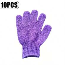 1/3/5/10pcs Bath Exfoliating Gloves, Reusable Shower Mitts For Scrubbing, Back Scrubber, Massage And Body Exfoliation, Body Cleansing Accessories,2/4/8/20/30/40pcs,For Bath, Face, Spa, Hand Wash, Deep Dead Skin Wash