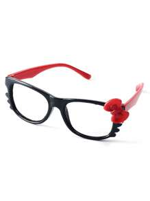 1 件 Sanrio Hello Kitty 可爱男女眼镜框无镜片卡通镜架派对配饰派对装饰品