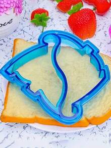 1/2/3/4 Pcs Dinosaur Sandwich Cutter Set, Kids Plastic Bread Mold, Bento Lunch Accessories, Toast Cutter, Suitable For School Lunch, DIY Cute Sandwich Making Tools - Multicolor - View 5