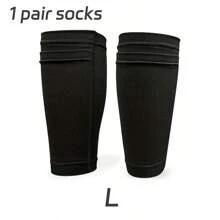 2 pièces/set protège-tibias de football et jambières de football double couche, conçus pour les matchs de football